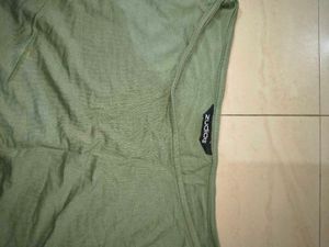Stylish Sage Green Ruched Top