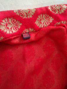 Red Brocade Waistcoat