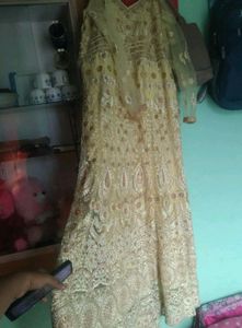 heavy work long gown