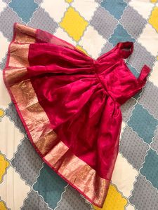Red & Gold women Dress