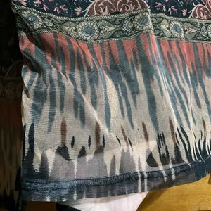 Boho Print Long Sleeve Top