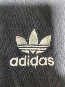 Adidas Men's Navy Blue T-Shirt