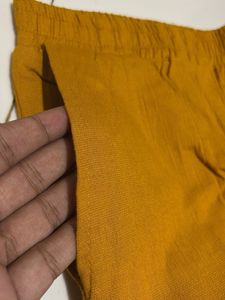 Mustard Yellow Ethnic Pants