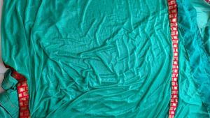 Elegant Teal Saree