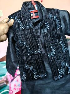 Boys Festive Kurta Jacket Set