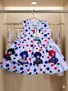 Cute Polka Dot Baby Girl Dress