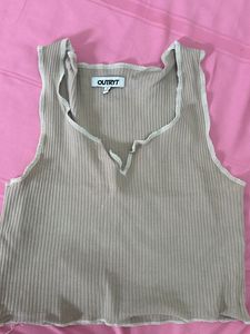 Ribbed Knit Tank Top