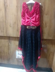 Girls Red &amp; Black Western 👗