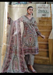 2 patchwork unstitched dress Material