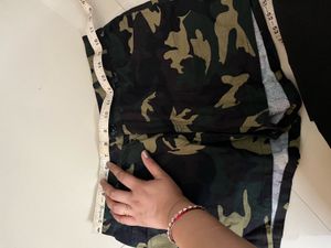 Camouflage Print Shorts
