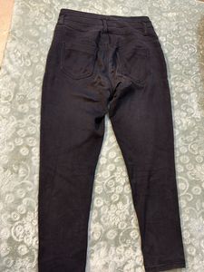 High Waist Black Trousers