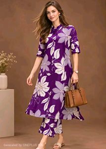 💜 Pockets Kurta Set