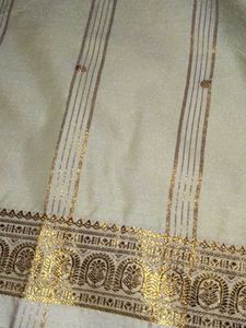Elegant Yellow Saree with Embellishments