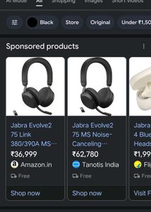 premium jabra BT headphones