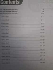 NTA CUET UG Mathematics Mock Tests