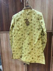 Floral Print Sherwani