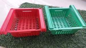 Set Of Fruit Basket And Fridge Organisers