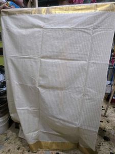 Kerala Cotton Saree hand-painted