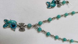 Pendant Necklace &amp; Earring Set