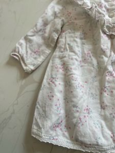 Floral Baby Girl Dress with Ruffles