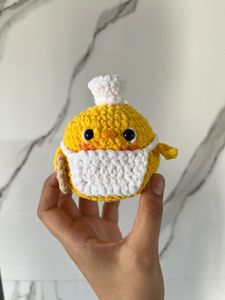 Cute Crochet Chick Plush