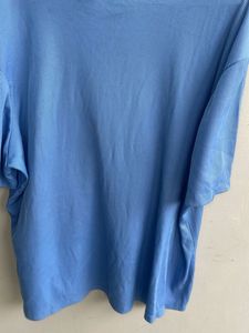 Light Blue Ribbed T-Shirt