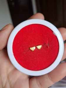 Tiny Gold Lotus Stud Earrings