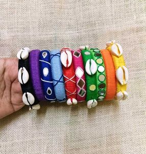 * Navratri Special* Colorful Shell Bangles 🎊