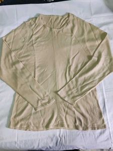 Classic Beige woolen sweatshirt unisex