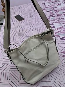 Ladis Light Grey Hand Bag.