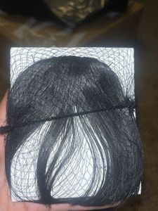 savana Black Hair Bangs Extension