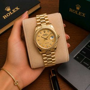 Luxury Gold Rolex Watch