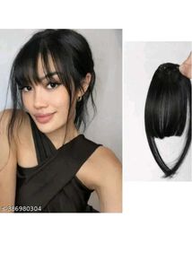 Natural Looking Clip-in Bangs