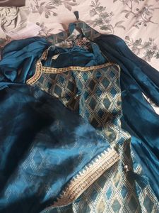 Beautiful Teal Lehenga Choli