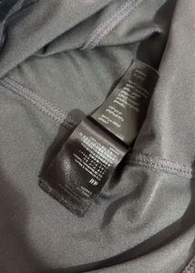 H&amp;M Zebra Print Athletic Black And Grey Tank Top
