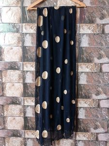 Z Black Moti Embroidered Duppata