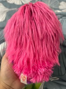 TY rare find Zeezee “the pink monster “