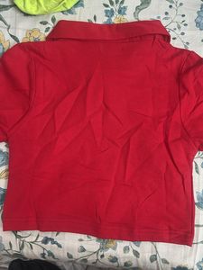 Stylish Red Graphic Tee