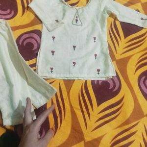 Kurta Suit with Heart Motifs