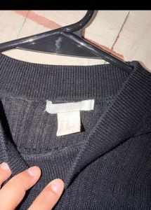 Ribbed Mock Neck Long Sleeve Top