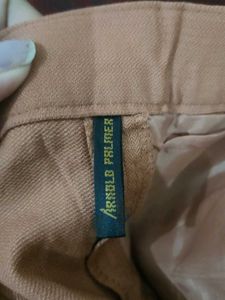 Mauve Highwaist Straight Formal Trouser