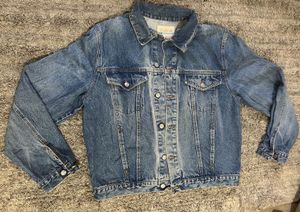 Classic Washed Denim Jacket – Vintage Blue