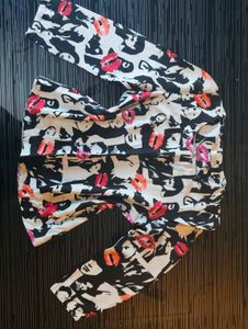 Patterned Long Sleeve Top