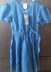 Denim Dress For Girls