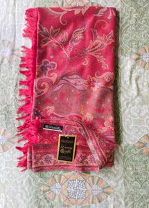 Embroidered Red shwal