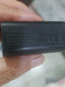 Xiaomi Black USB Wall Charger Adapter