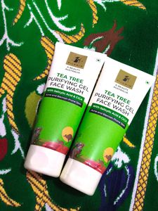 pack of 2 Pilgrim Tea Tree Purifying Face Wash