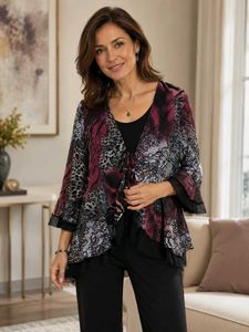 Chic Layered Print perfect wear