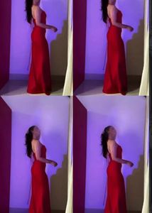 Elegant Red Maxi Dress