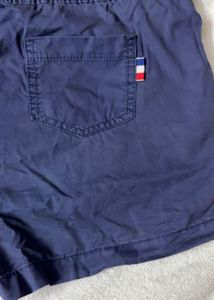 Navy Blue Casual Shorts